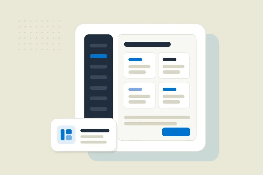 WordPress yönetim paneli illüstrasyonu