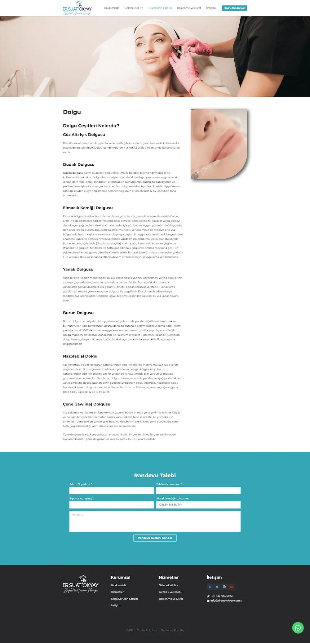 Dr. Suat Okyay web sitesi sayfa 4