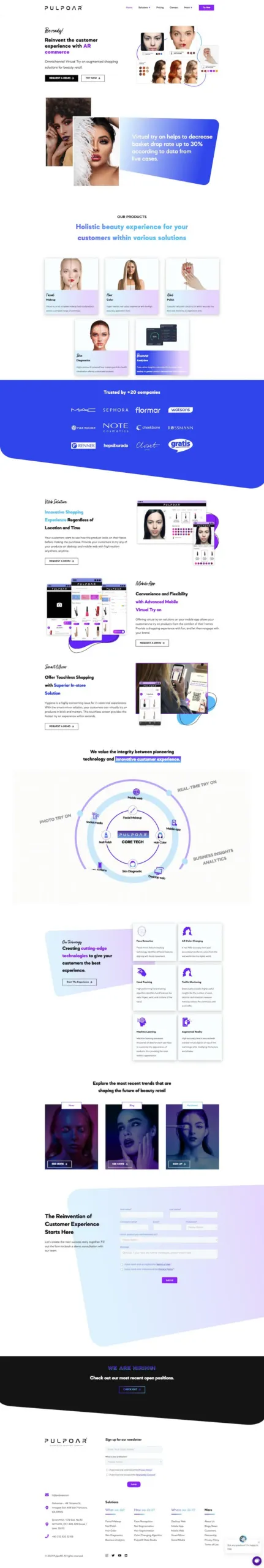 Pulpoar web sitesi sayfa 1