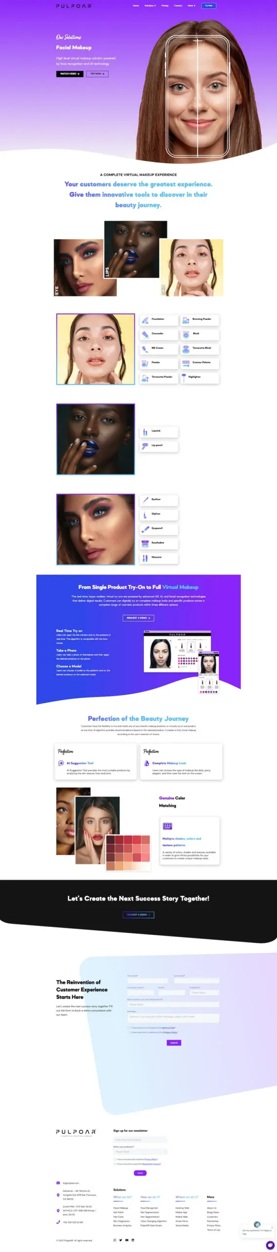 Pulpoar web sitesi sayfa 2
