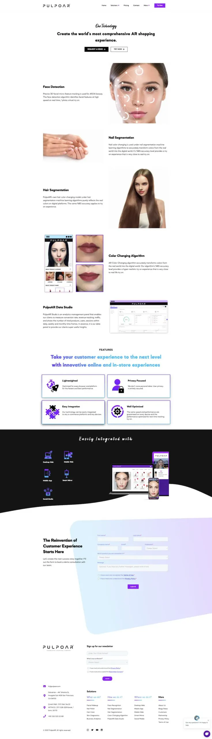 Pulpoar web sitesi sayfa 5