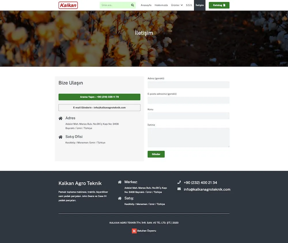 Kalkan Agro Teknik web sitesi sayfa 5