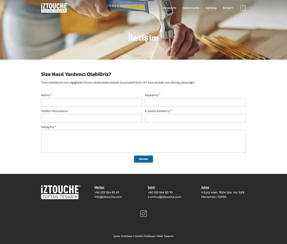 Iztouche web sitesi sayfa 3
