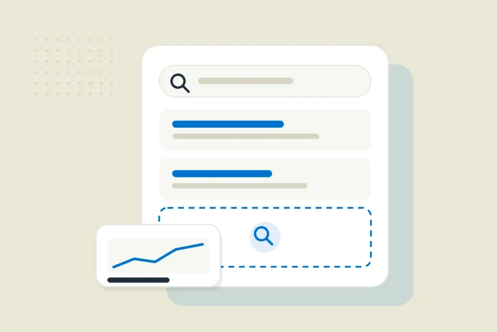 Arama sonuçlarında eksik kalan site sonucunu gösteren illüstrasyon