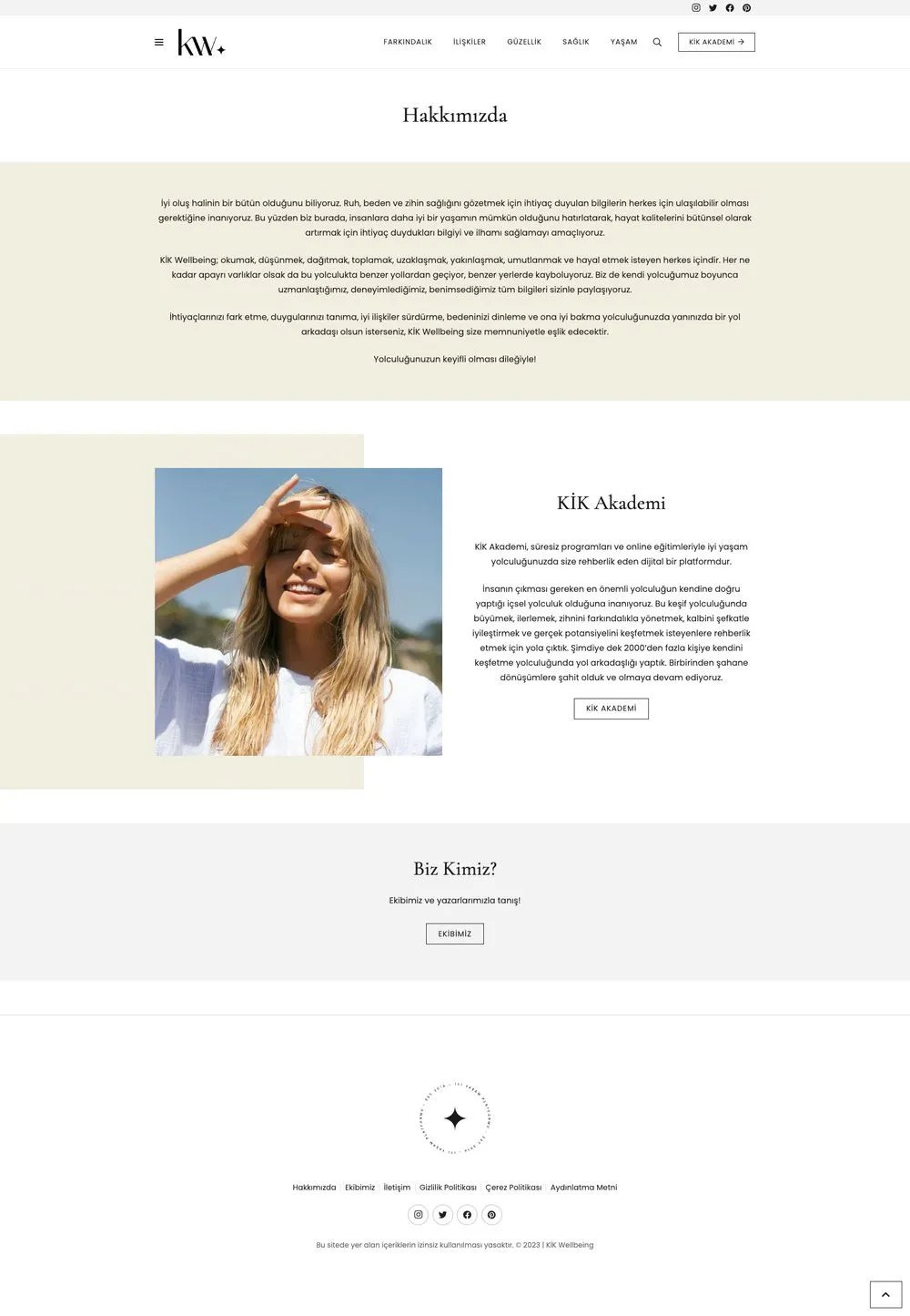 Kikwell web sitesi sayfa 4