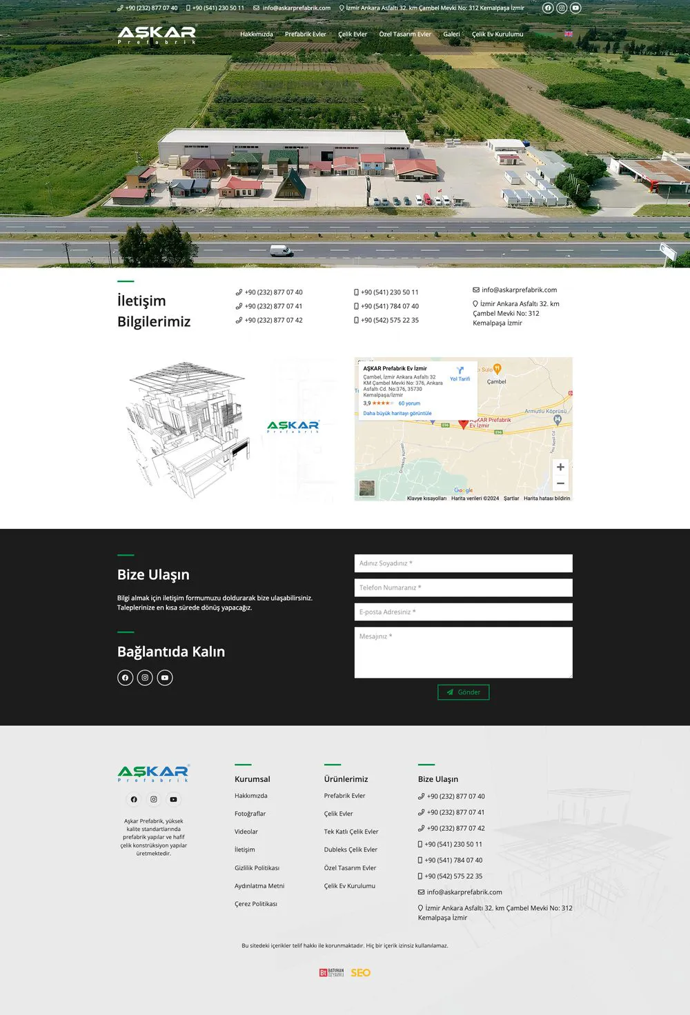 Aşkar Prefabrik web sitesi sayfa 6