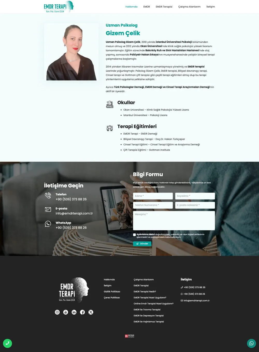 EMDR Terapi web sitesi sayfa 2