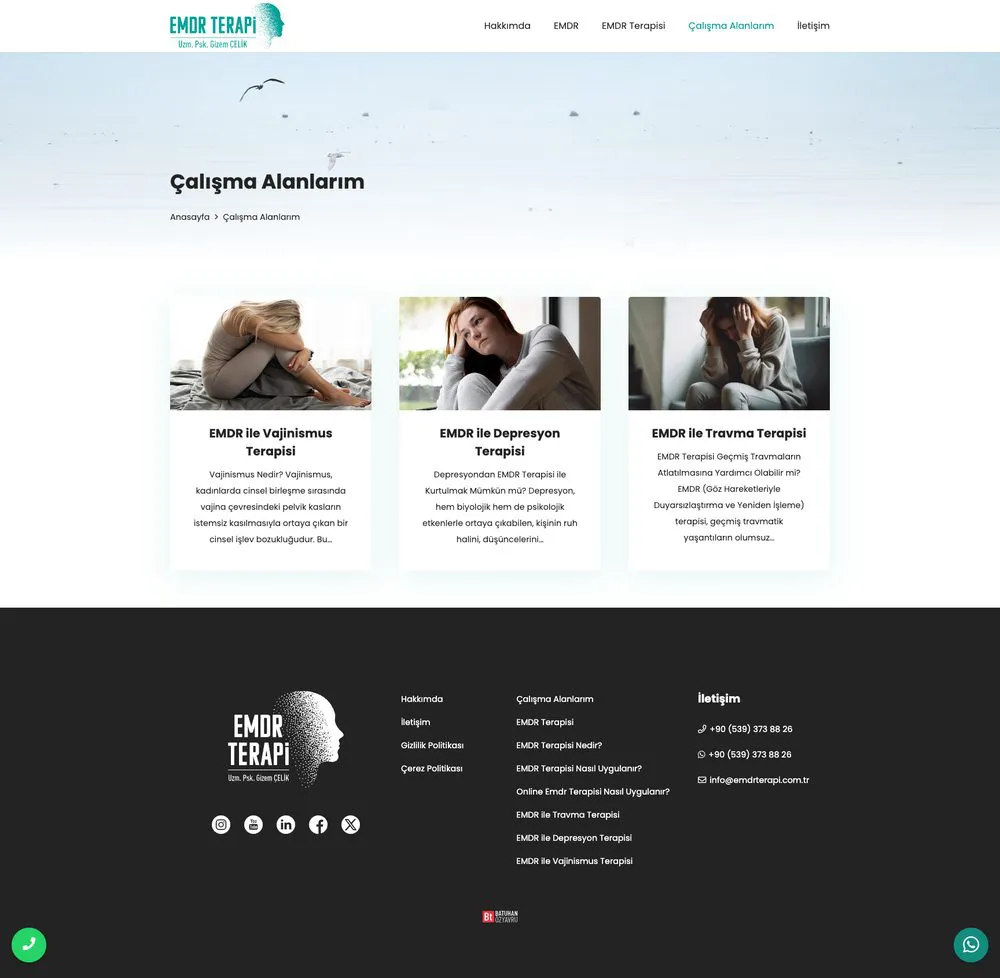 EMDR Terapi web sitesi sayfa 4
