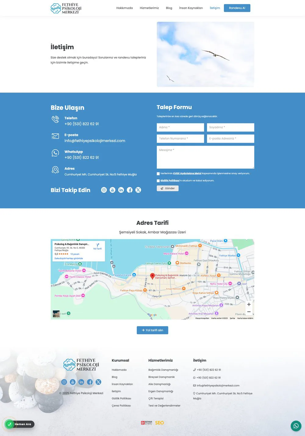 Fethiye Psikoloji Merkezi web sitesi sayfa 6