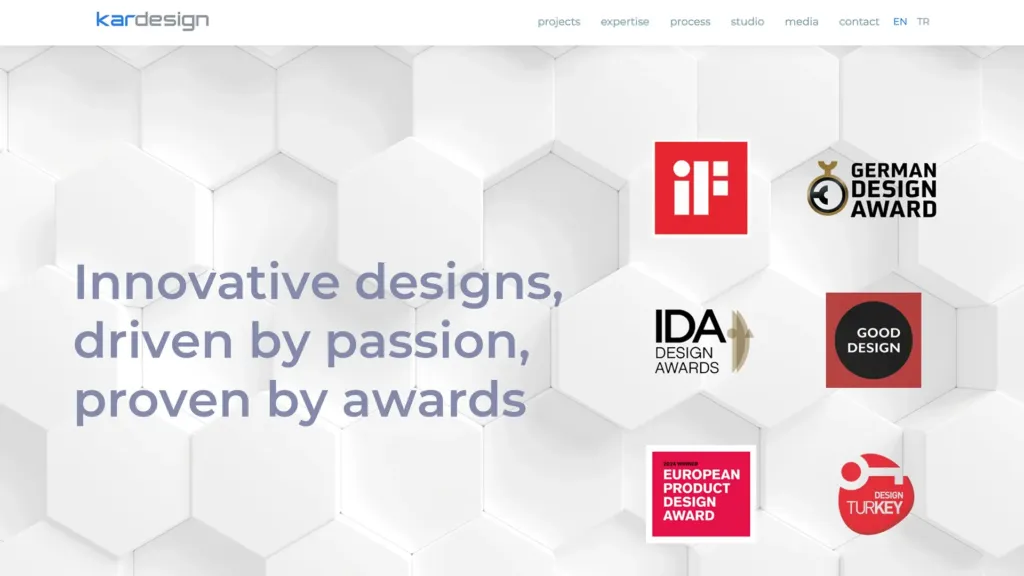 Kardesign web sitesi ekran görüntüsü