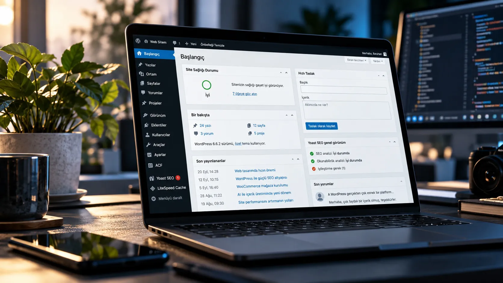 ai destekli wordpress