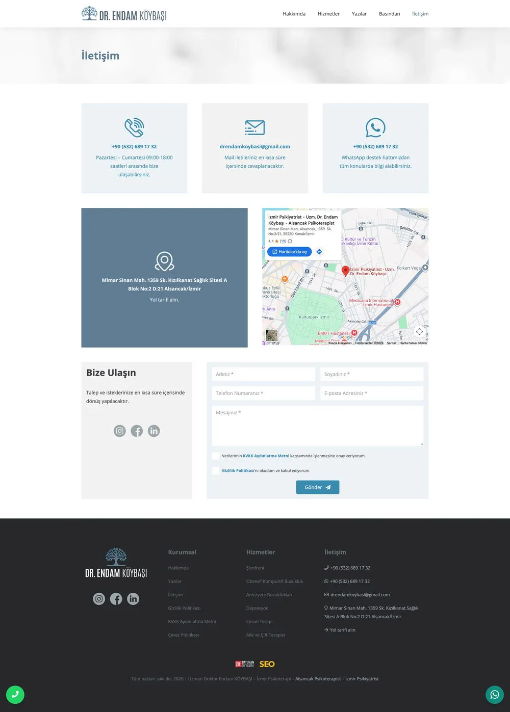Doktor Endam Köybaşı web sitesi sayfa 5