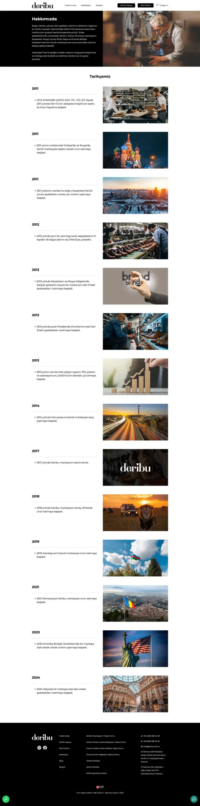 Deribu web sitesi sayfa 2