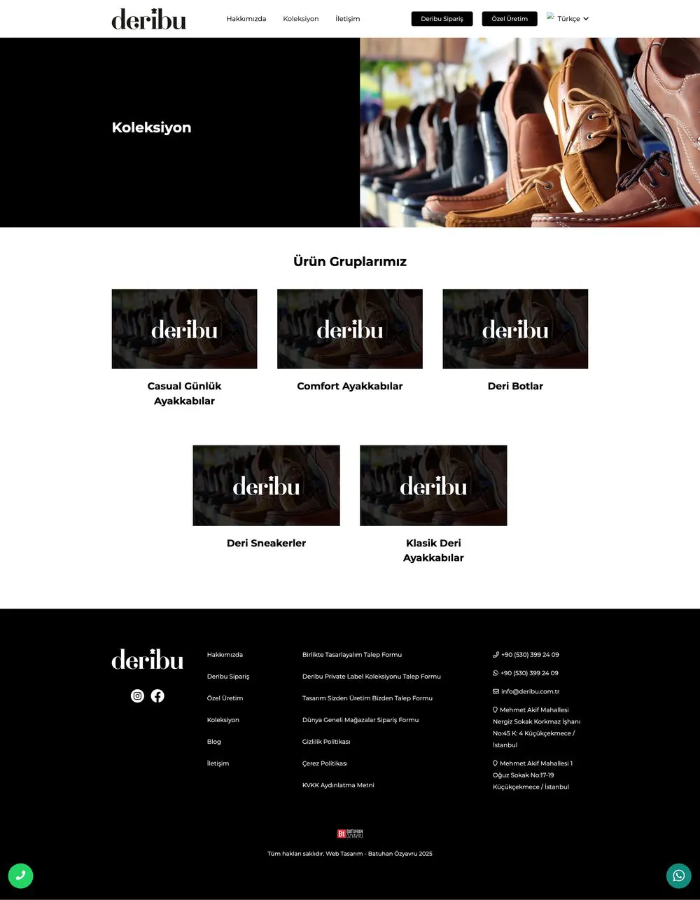 Deribu web sitesi sayfa 3